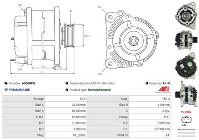 AS-PL A0668PR EAN: 5902129092148.