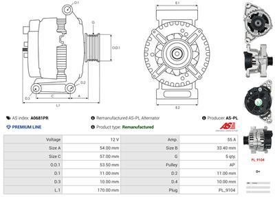 AS-PL A0681PR EAN: 5902129101734.