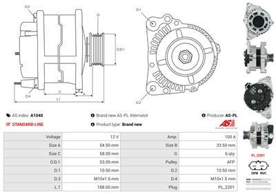 AS-PL A1040 EAN: 5902129027799.