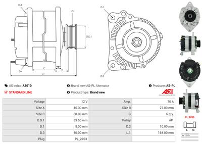 AS-PL A3010 EAN: 5901259403480.