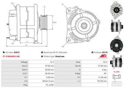 AS-PL A3012 EAN: 5901259403503.