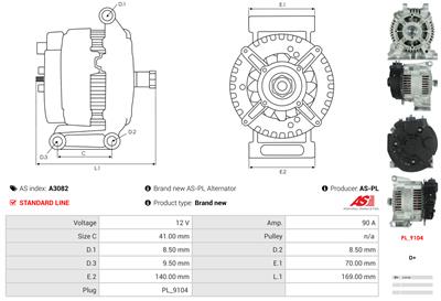 AS-PL A3082 EAN: 5901259404401.