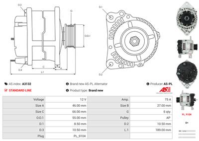 AS-PL A3132 EAN: 5901259454864.