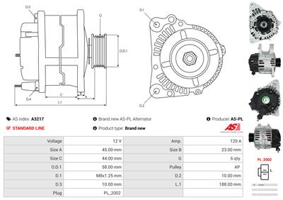 AS-PL A3217 EAN: 5901259490787.