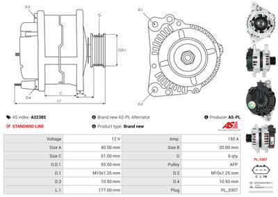 AS-PL A3238S EAN: 5902129130222.