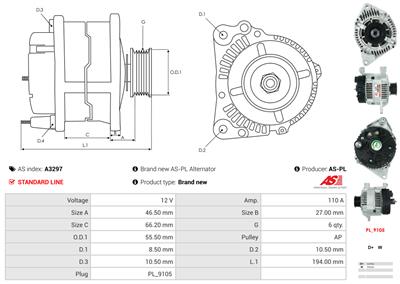 AS-PL A3297 EAN: 5902129021346.