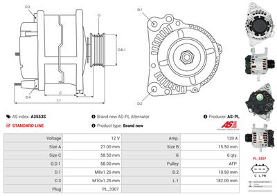 AS-PL A3553S EAN: 5902129141402.