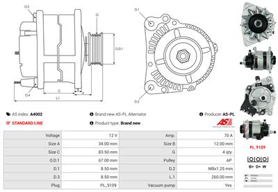 AS-PL A4002 EAN: 5901259404814.