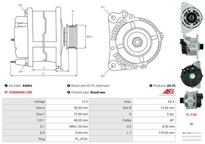 AS-PL A4064 EAN: 5901259405583.