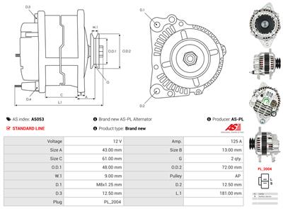 AS-PL A5053 EAN: 5901259466775.