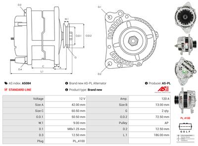 AS-PL A5084 EAN: 5901259490855.