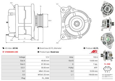 AS-PL A5146 EAN: 5902129004226.