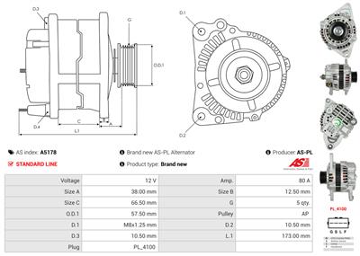 AS-PL A5178 EAN: 5902129006848.
