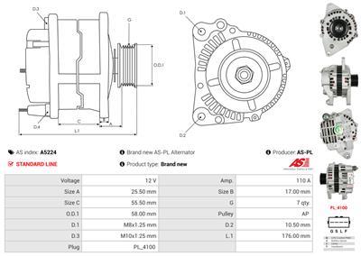 AS-PL A5224 EAN: 5902129007869.