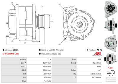 AS-PL A5326 EAN: 5902129021063.