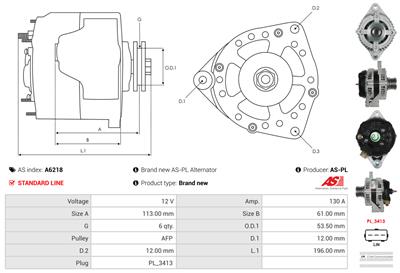 AS-PL A6218 EAN: 5901259494877.