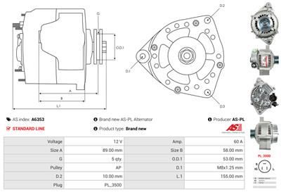AS-PL A6353 EAN: 5902129020288.