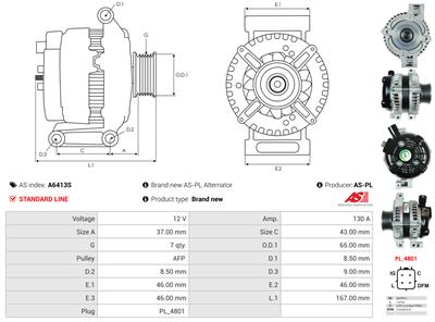 AS-PL A6413S EAN: 5902129053668.