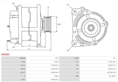 AS-PL A6608S