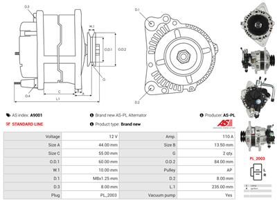 AS-PL A9001 EAN: 5901259406528.