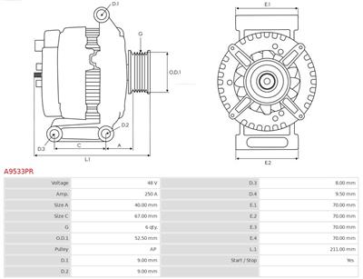 AS-PL A9533PR