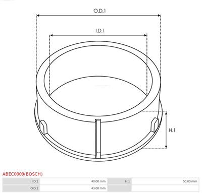 AS-PL ABEC0009(BOSCH)