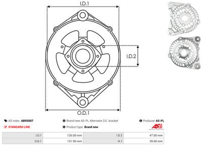 AS-PL ABR5007 EAN: 5901259497854.