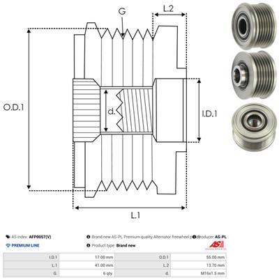 AS-PL AFP0057(V) EAN: 5901259479249.