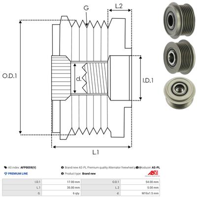 AS-PL AFP0059(V) EAN: 5901259479379.