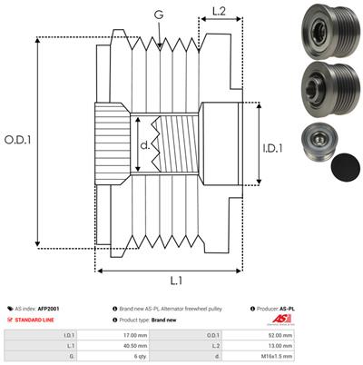 AS-PL AFP2001 EAN: 5901259408836.
