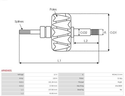 AS-PL AR6040S