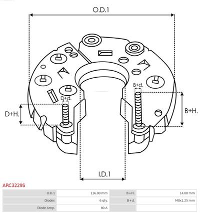 AS-PL ARC3229S