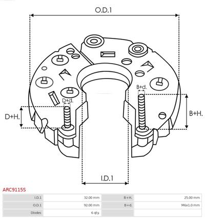 AS-PL ARC9115S