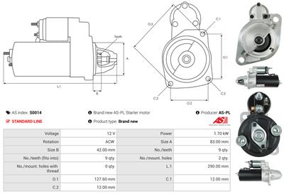 AS-PL S0014 EAN: 5901259418507.