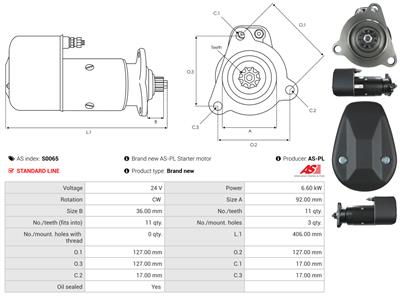 AS-PL S0065 EAN: 5901259419238.