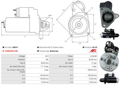AS-PL S0074 EAN: 5901259419368.