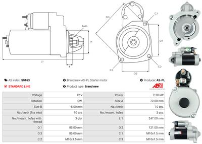 AS-PL S0163 EAN: 5901259420494.