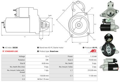 AS-PL S0238 EAN: 5901259440126.