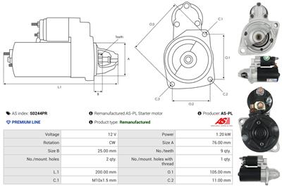 AS-PL S0244PR EAN: 5902129138969.