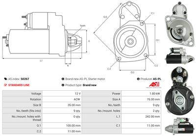 AS-PL S0267 EAN: 5901259447996.