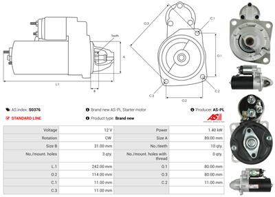 AS-PL S0376 EAN: 5901259468281.