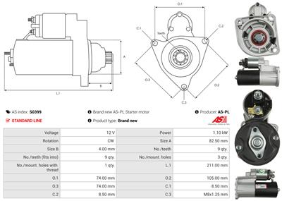 AS-PL S0399 EAN: 5901259468618.