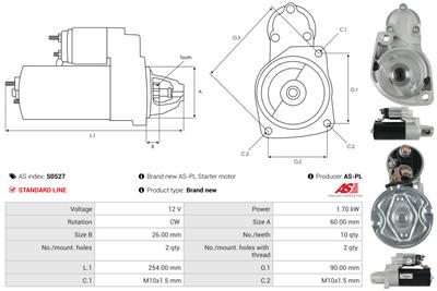 AS-PL S0527 EAN: 5902129015413.