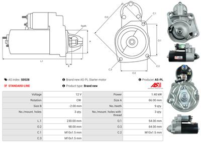 AS-PL S0528 EAN: 5902129015420.