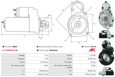 AS-PL S0597 EAN: 5902129035183.