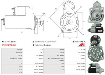 AS-PL S0602 EAN: 5902129038665.