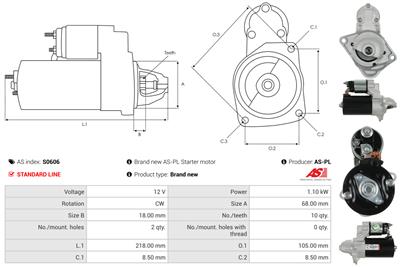 AS-PL S0606 EAN: 5902129039075.