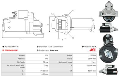 AS-PL S0744S EAN: 5902129107330.