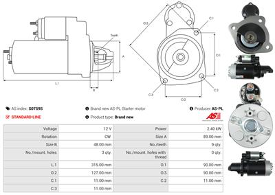AS-PL S0759S EAN: 5902129107996.