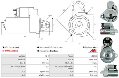 AS-PL S1144S EAN: 5902129049869.